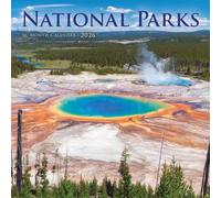 National Parks Mini Calendar 2026, Wall Calendars, Month To View, Gift
