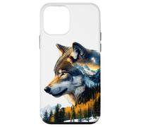 National Parks Mountains Adventure Wolf Wildlife Forest Camp Case for iPhone 12 mini