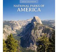 National Parks of America - 2026 Square Wall Calendar - by Red Robin Publishing