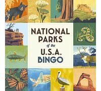 National Parks of the USA Bingo: A Bingo Game for Explorers