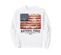 National Parks Pride Vintage Outdoor Adventure Design Sweatshirt