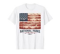National Parks Pride Vintage Outdoor Adventure Design T-Shirt