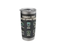 National Parks Things I Do in My Spare Time Nature Lover Stainless Steel Insulated Tumbler
