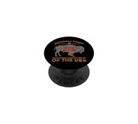 National Parks Travel Outdoors Hiking Vintage PopSockets Adhesive PopGrip