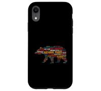 National Parks USA Bear Hiking Camping Adventure Gift Case for iPhone XR
