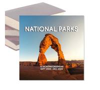 National Parks Wall Calendar 2024-2025,National Parks Calendar | Photography Collection Calendar - Beautiful September 2024 Wall Calendar Planner a di