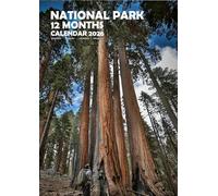 National Parks Wall Calendar, A3 Size, Wire-Bound, Full Colour, Free Pack of Calendar Stickers.