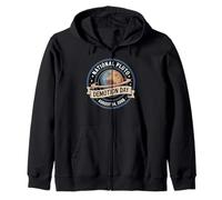 National Pluto Demotion Day Vintage Space Nerd Funny Zip Hoodie