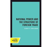 National Power and the Structure of Foreign Trade