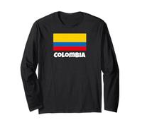 National Pride Colors Tee - Simple Flag Inspired Long Sleeve T-Shirt
