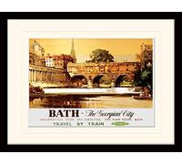 National Railway Museum Bath (The Pump Room by Claude Buckle) Framed Print + Mount
