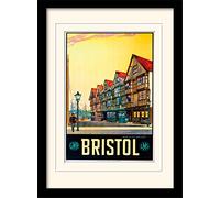 National Railway Museum Bristol-Long John Silver Mounted & Framed 30 x 40cm Print, MDF, Multi-Colour, 42 x 32 x 2.4 cm