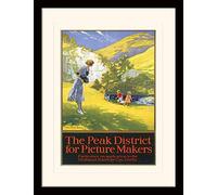 National Railway Museum Peak District (For Picture Makers by Charles E Turner) Framed Print + Mount