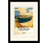National Railway Museum Portrush 30 x 40cm Memorabilia, MDF, Multi Coloured