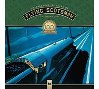 National Railway Museum: The Flying Scotsman Wall Calendar 2024 (Art Calendar)