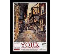 National Railway Museum "York (6)" Framed Print, Multi-Colour, 30 x 40 cm