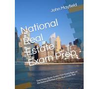 National Real Estate Exam Prep: Easy to Use Study Guides Over Every Topic on the National Portion of the Real Estate Test