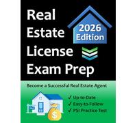 National Real Estate Salesperson License Exam Prep: Everything You Need to Become a Real Estate Agent → Study Guide, Math Calculations, Practice Test ... Test Similar to Exam, Term Dictionary & More!