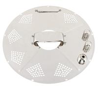 National Reso-Phonic Hot Plate Bright Nickel