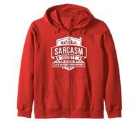 National Sarcasm Society as if we need your support Zip Hoodie