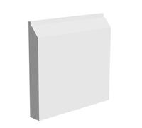National Skirting Edge I Mdf Skirting Board - 220mm X 18mm X 4200mm, Primed, No Rebate
