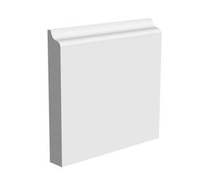 National Skirting Jive Mdf Skirting Board - 120mm X 18mm X 3040mm, Primed, No Rebate
