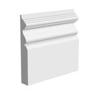 National Skirting Victorian Mdf Skirting Board - 250mm X 18mm X 3040mm, Primed, No Rebate