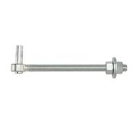 National/Spectrum Brands HHI N130-641 3/4 x 10 Zinc Bolt Hook