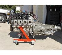 NATIONAL STANDARD Rolling Engine Cradle Stand with Wheels, Steel Construction, Built in Hardware Storage, Easy Assembly- Pick The Right Cradle for Your Engine (GM Chevy V8 LSx)