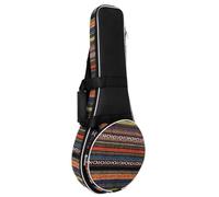 National Style Mandolin Backpack Storage Bag for Traveling Oxford Cloth