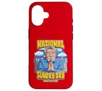 National Sunday Day October 18th Case for iPhone 16