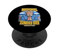National Sunday Day October 18th PopSockets Adhesive PopGrip