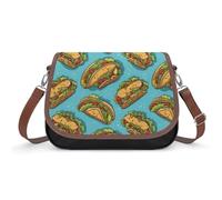 National Taco Day Travel Crossbody Bags for Women Shoulder Handbags with Adjustable Strap Satchel Purse
