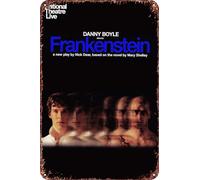 National Theatre Live: Frankenstein movie Metal Tin Sign Poster Decor for Living Room Cafe Decorative Sign for Wall 12x8Inches