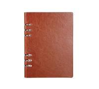 National Tide Loose-Leaf Personalized Notebook Business Office Notebook -A5 Business-Brown