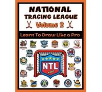 National Tracing League - Volume 2: Hockey Tracing Book for Kids | Sports Logo Tracing Practice, Fine Motor Skill Development, and Drawing Fun for Boys and Girls