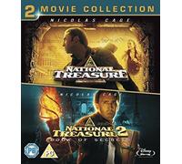 National Treasure 1 and 2 DVD (2012) Nicolas Cage, Turteltaub (DIR) cert PG 2