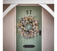 National Tree Company 60Cm Dorchester Snowy Illuminated Christmas Wreath - Green