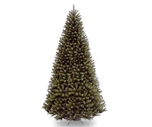 National Tree Company Artificial Giant Christmas Tree, Green, North Valley Spruce, Includes Stand, 10 Feet