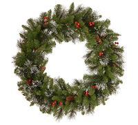 National Tree Company Crestwood Spruce Wreath, 76.2 cm