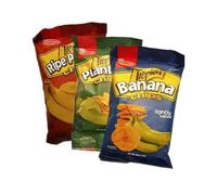 National Tropical Banana Chips I Plantain Chips I Ripe Plantain Chips (pack of 3) 85g