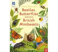 National Trust – Beetles, Butterflies and other British Minibeasts – Sticker Spotter Books