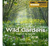National Trust Books Wild Gardens Hardback Book in White National Trust Books White