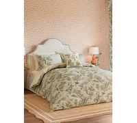 Sanderson for National Trust Lophura Duvet Cover Set Super King Size English Grey