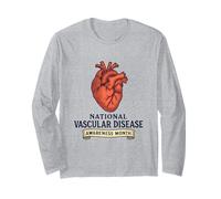 National Vascular Disease Awareness Month Long Sleeve T-Shirt