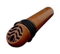 National Ventilation 2447B High Rise Through Wall Duct Installation Kit (100mm) Brown