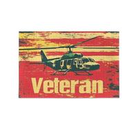 National Vietnam War Veterans Day National Flag A Helicopter Puzzles for Adults Impossible Hard Difficult Challenging Puzzle 500 Piecing