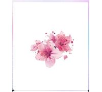 National Wind Cherry Blossom Tattoo Stickers Face Stickers Flowers Colorful Wrist Collarbone Girls Stickers Fake Tattoos