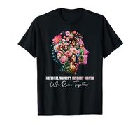 National Women’s History Month 2026 We Rise Together T-Shirt