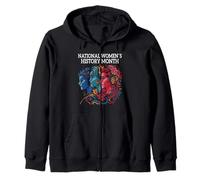 National Women's History Month 2026 honoring collection Zip Hoodie